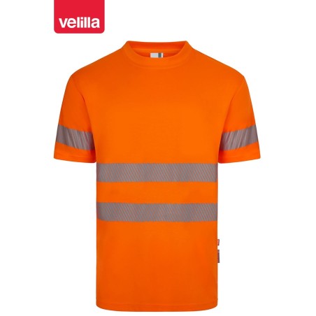 305632 Short sleeve recycled polyester T-shirt with segmented tape