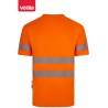 305632 Short sleeve recycled polyester T-shirt with segmented tape