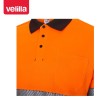 305535 Two-Tone polo shirt z poliestru z recyklingu